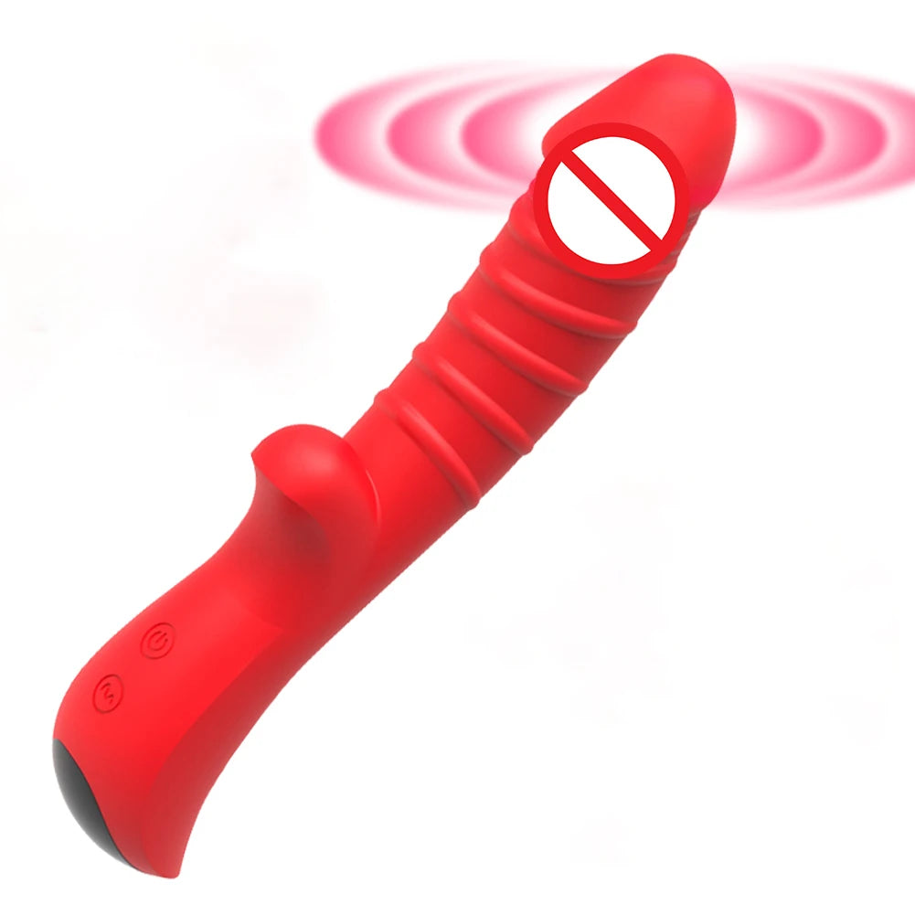 3-in-1 Swing Rabbit Massager with Digital Display