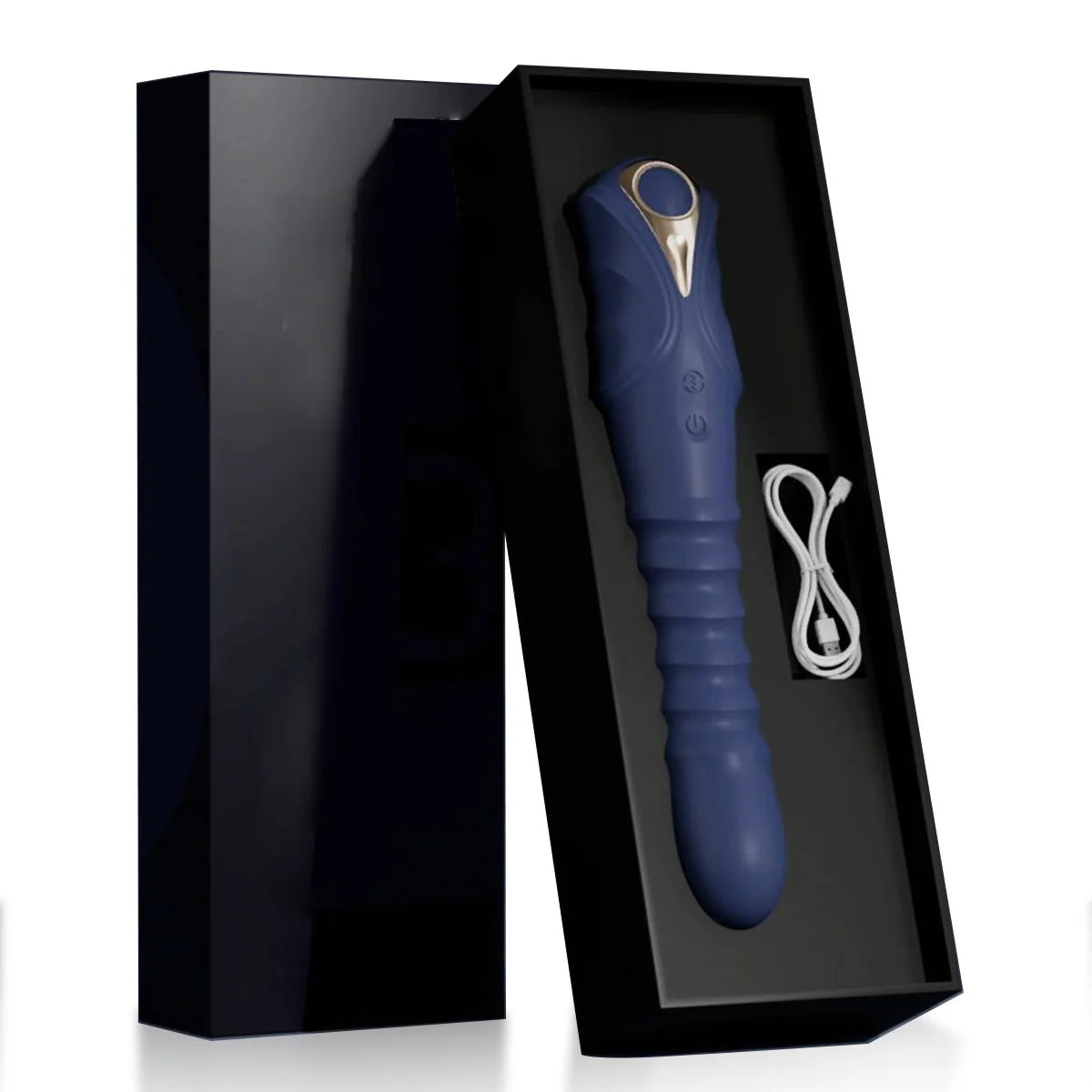 3-Mode Telescopic Vibrating Massager with 10 Frequencies