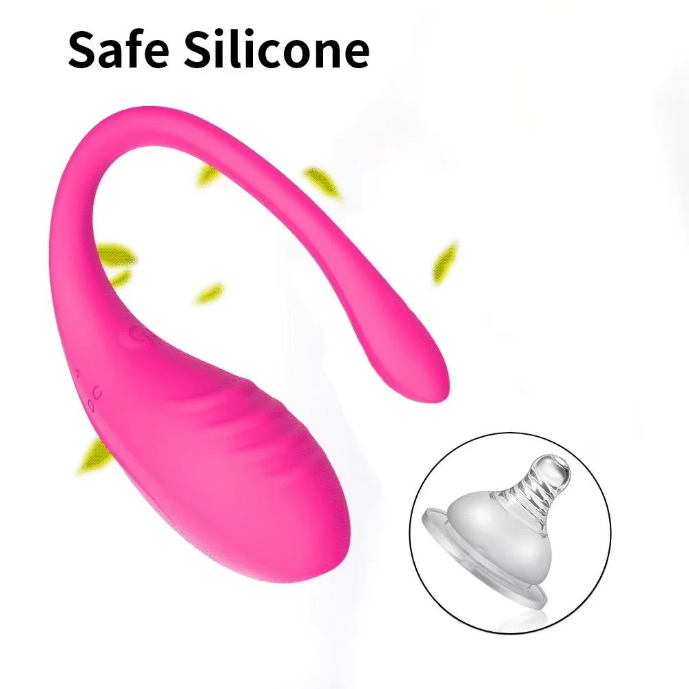 App-Controlled Wearable Vibrating Massager with 9 Modes