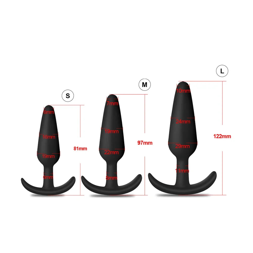 Silicone Plug with Wide Flared Base