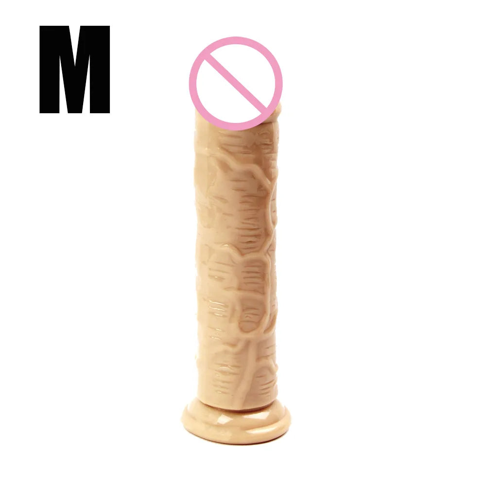 Flexible TPE Massager with Suction Cup Base