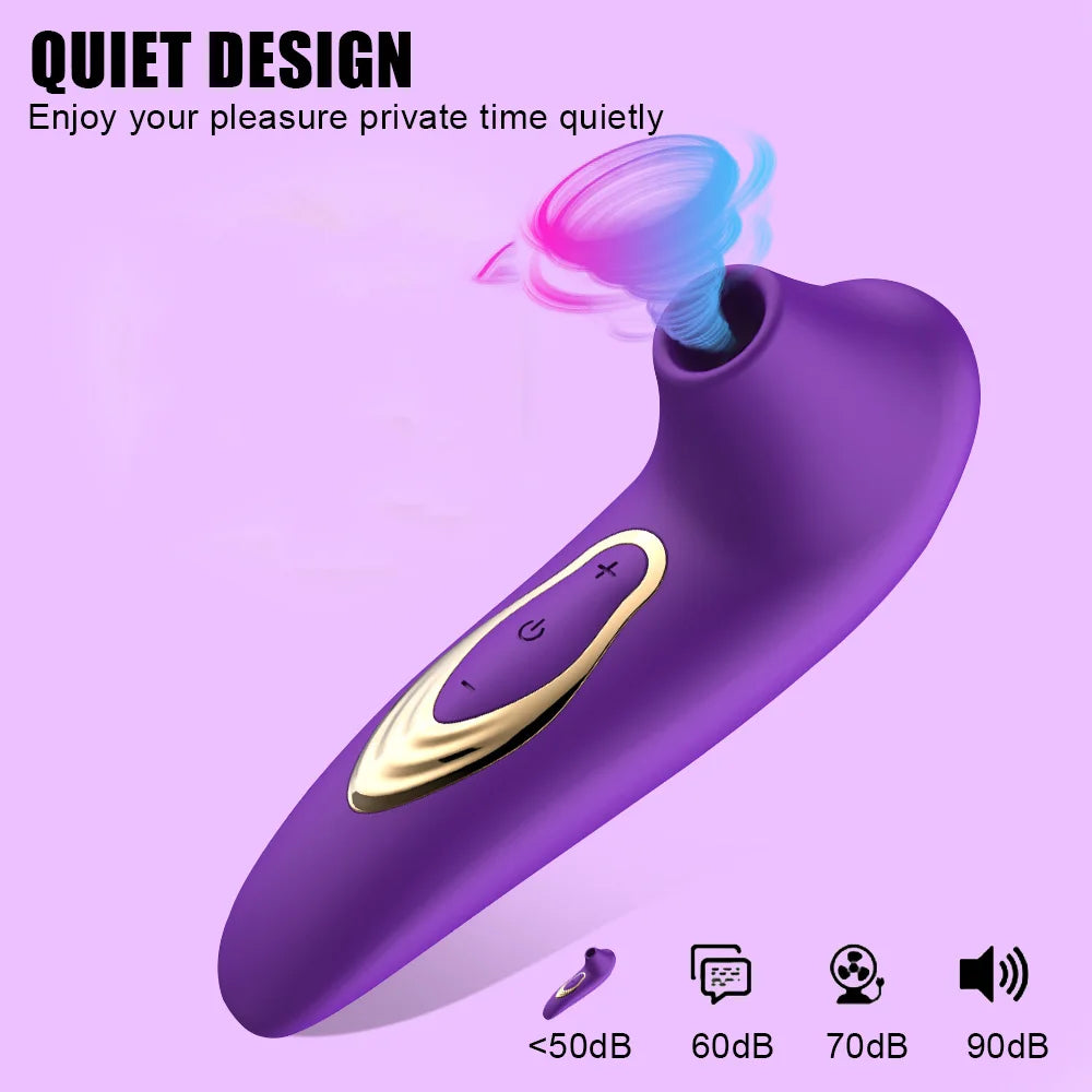 Vacuum Suction Personal Massager with 10 Power Levels