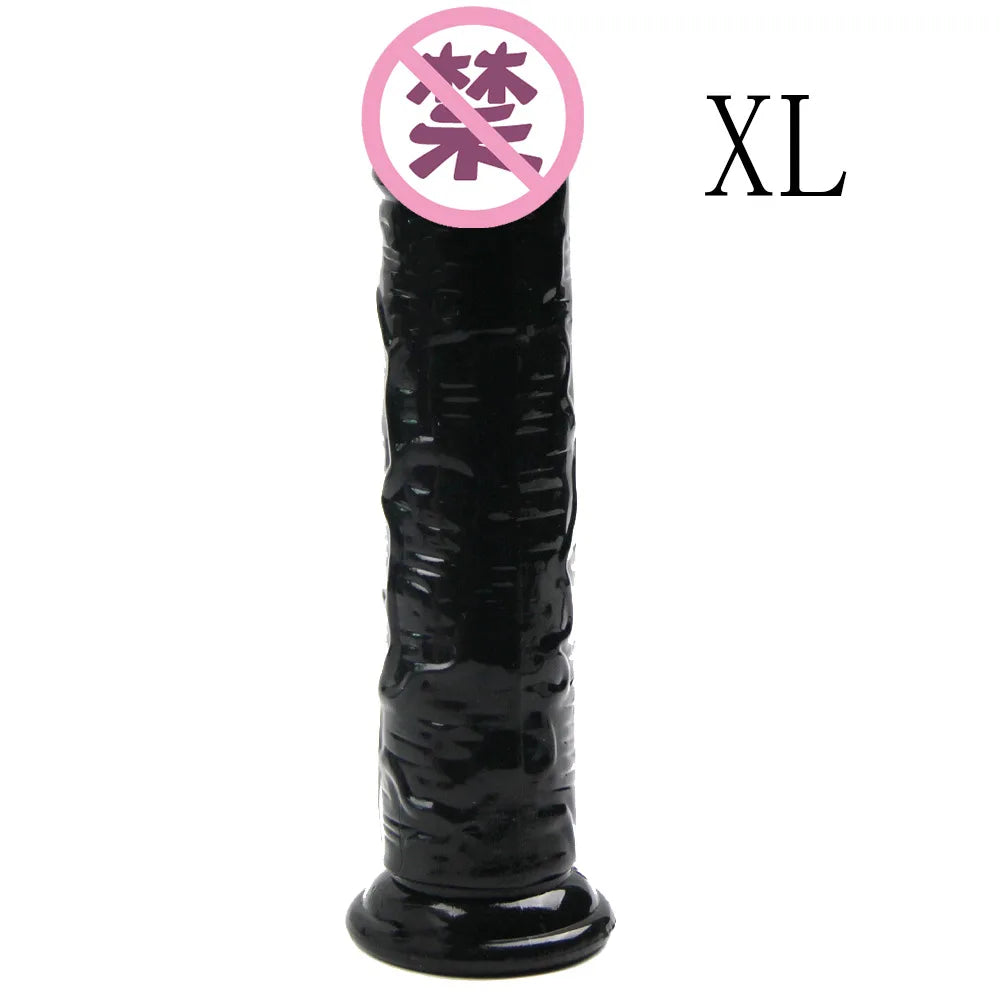 Flexible TPE Massager with Suction Cup Base