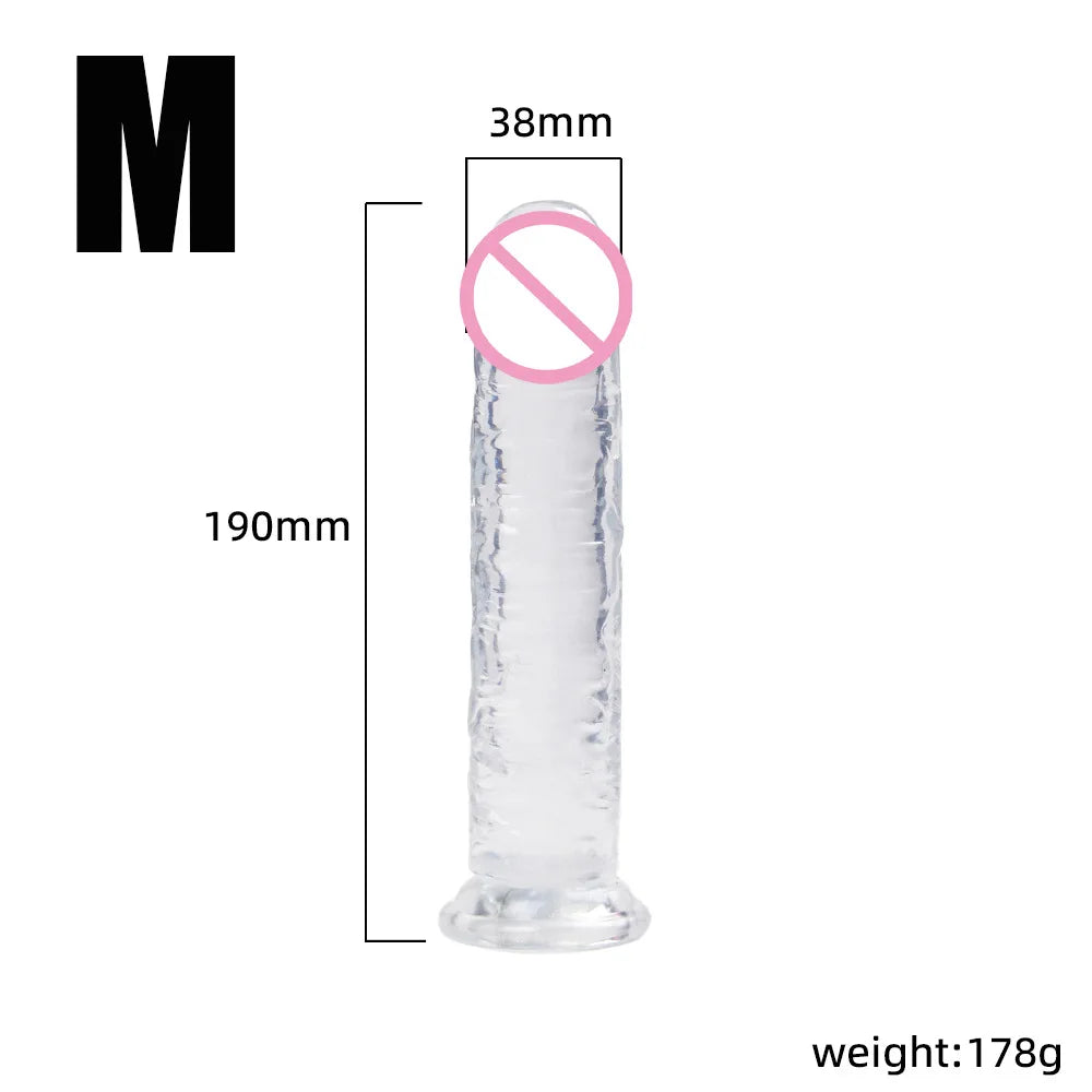 Flexible TPE Massager with Suction Cup Base