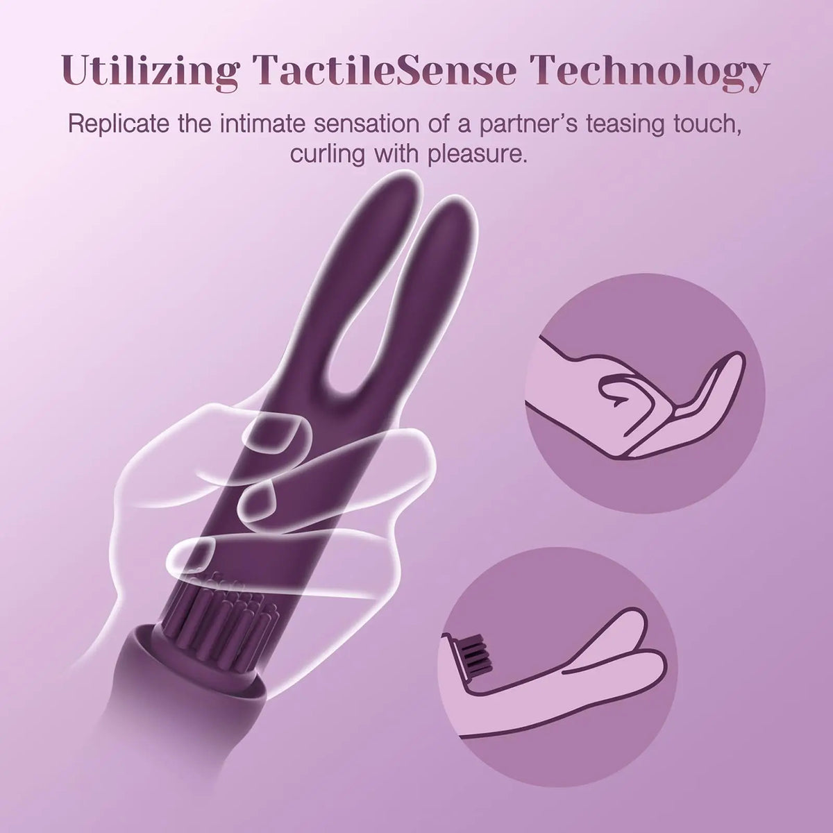 3-in-1 Rabbit Massager with 26 Adjustable Modes