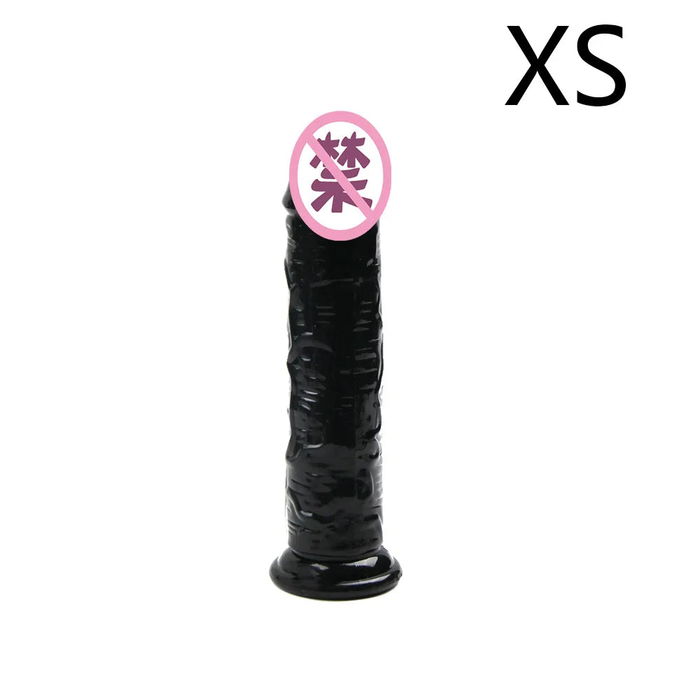 Flexible TPE Massager with Suction Cup Base