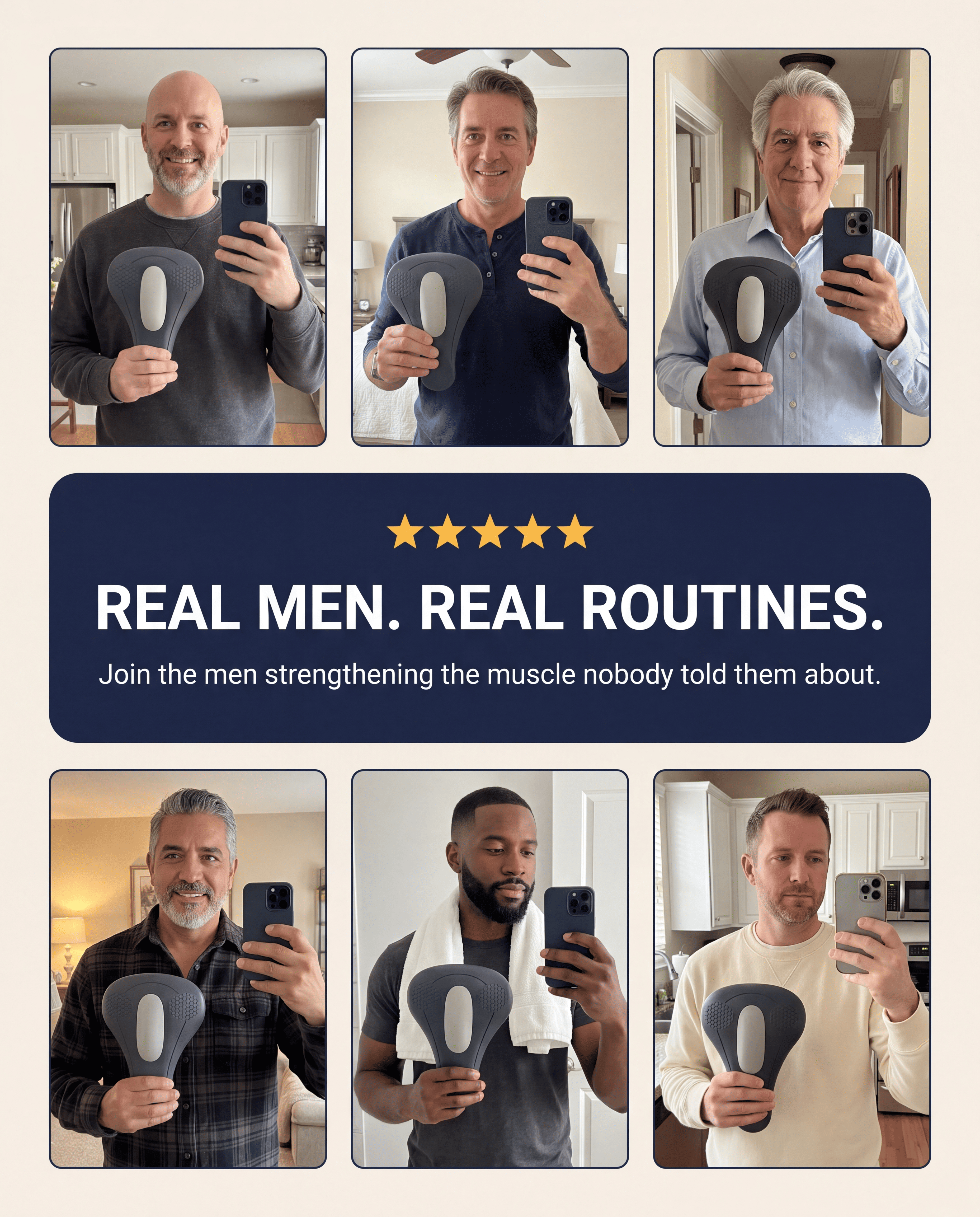 Senza™ Men's Pelvic Floor Activator