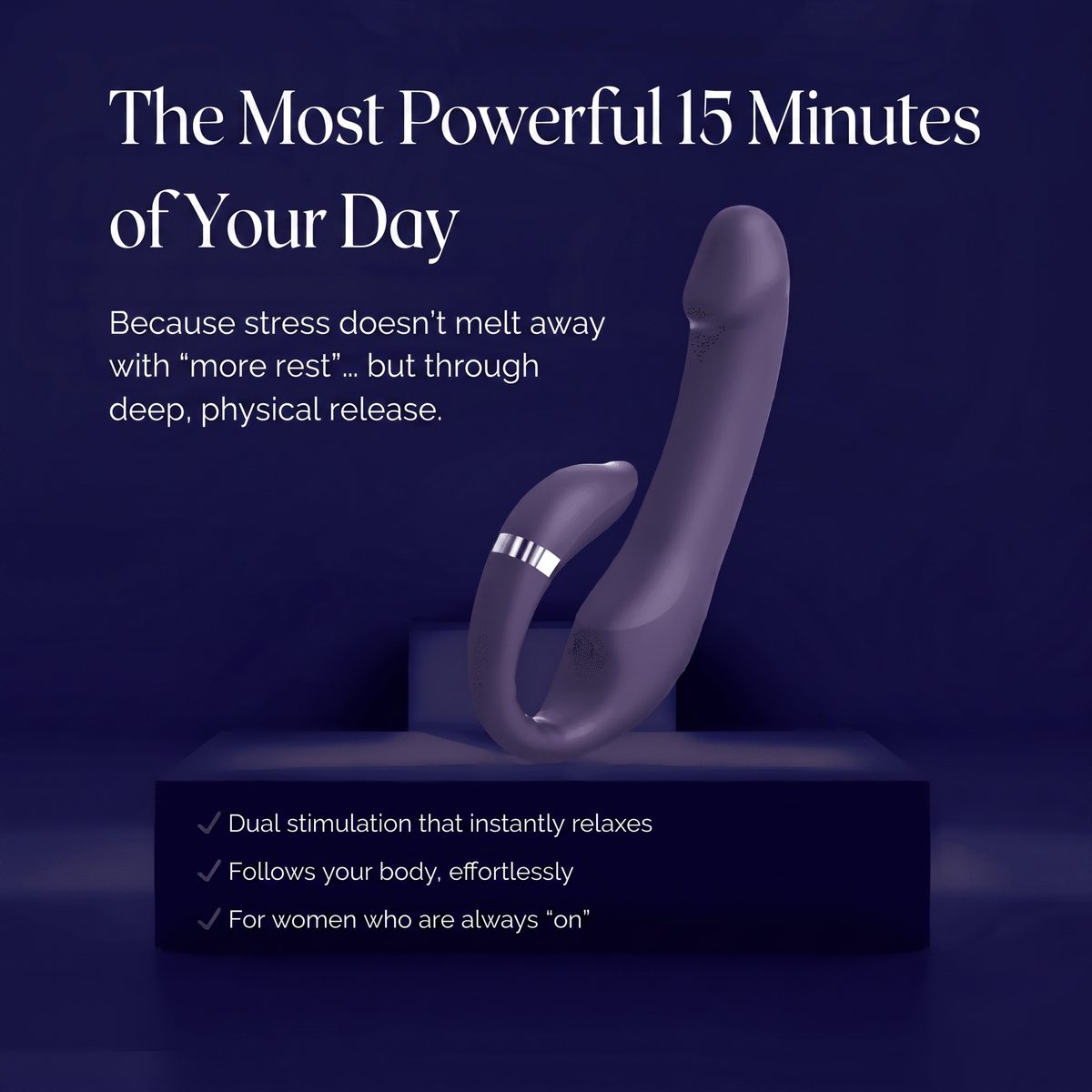 Stress Reset Vibrator - Bold