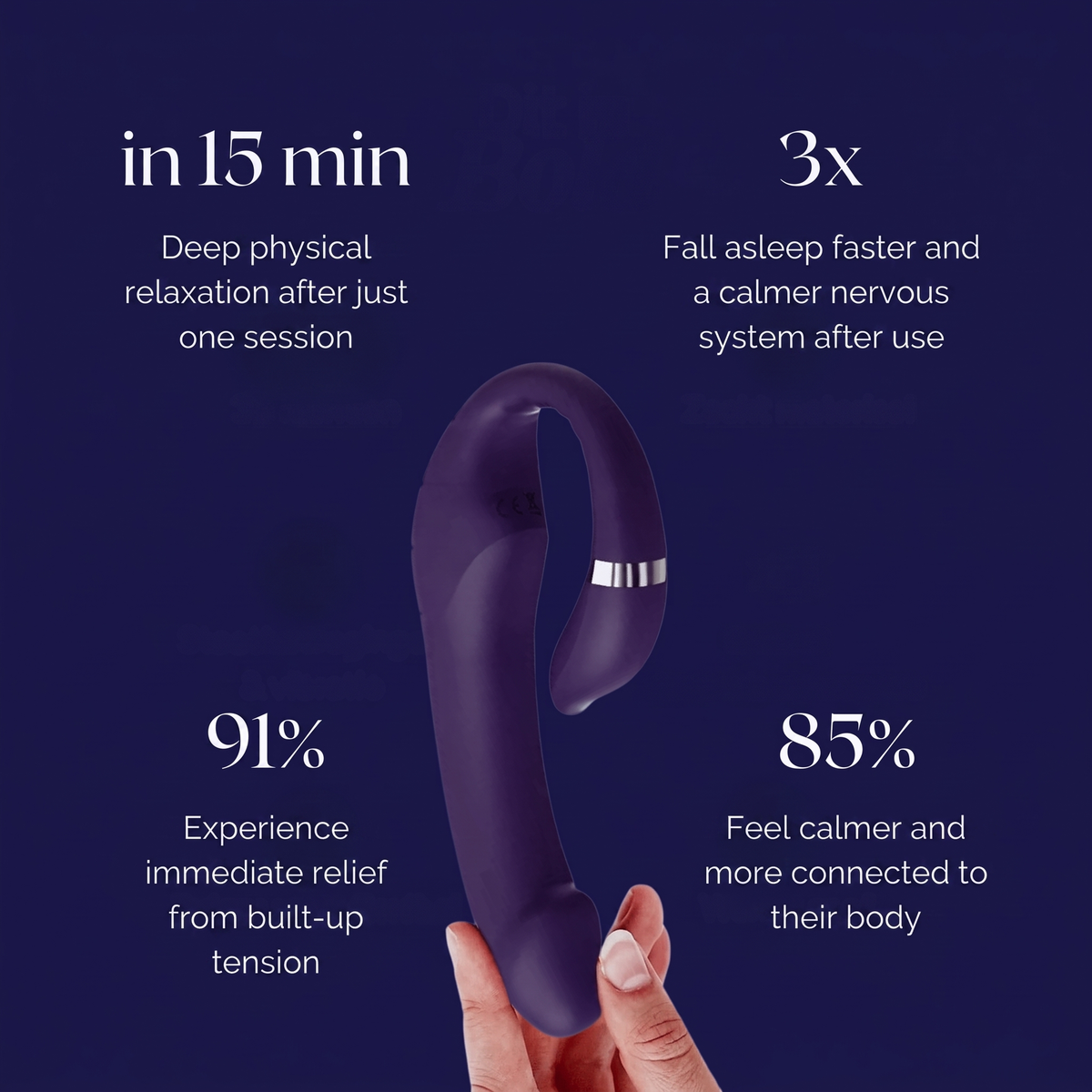 Stress Reset Vibrator - Bold